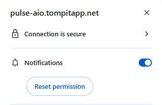 Chrome site permissions