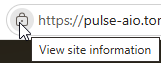 Edge View site information icon